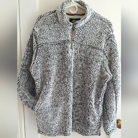 Grizzly Sherpa Sweaters - Grizzly Sherpa | Grey Sherpa Sweater